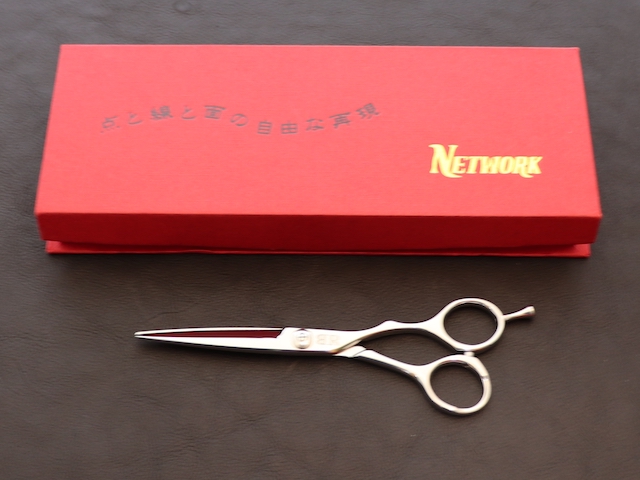 ネットワーク　BR60　NETWORK　美容師用　理容師用　トリマー用　中古シザー