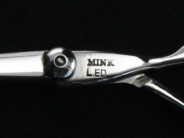 MINK L.ED FX767 美容師用 理容師用 トリマー用 中古シザー