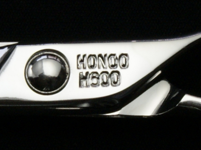 シザー　炎 炎 H600 美容師用 理容師用 トリマー用 中古シザー ハサミ屋はやし